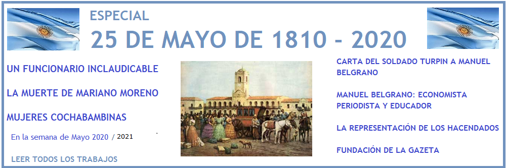 25 DE MAYO DE 1810